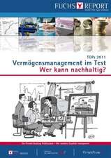 TOPS 2011 - Vermögensmanagement im Test: Wer kann nachhaltig?