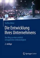 Die Entwicklung Ihres Unternehmens