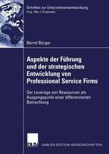 Aspekte der Führung und der strategischen Entwicklung von Professional Service Firms: Der Leverage von Ressourcen als Ausgangspunkt einer differenzierten Betrachtung