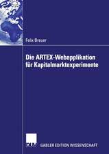 Die ARTEX-Webapplikation für Kapitalmarktexperimente