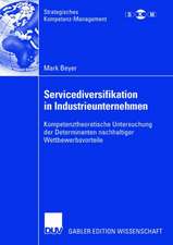 Servicediversifikation in Industrieunternehmen