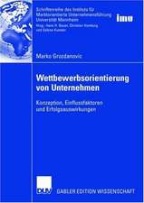 Wettbewerbsorientierung von Unternehmen: Konzeption, Einflussfaktoren und Erfolgsauswirkungen