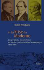 In der Krise der Moderne