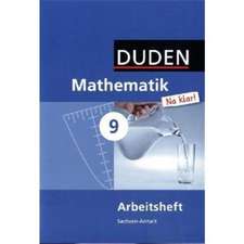 Mathematik Na klar! 9 Arbeitsheft Sachsen-Anhalt Sekundarschule