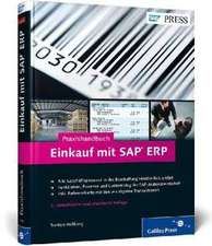 Praxishandbuch Einkauf mit SAP ERP