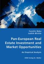 Pan-European Real Estate Investment and Market Opportunities