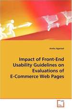 Impact of Front-End Usability Guidelines on Evaluations of E-Commerce Web Pages