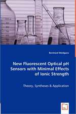 New Fluorescent Optical pH Sensors with Minimal Effects of Ionic Strength