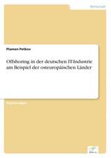 Offshoring in Der Deutschen It-Industrie Am Beispiel Der Osteuropaischen Lander