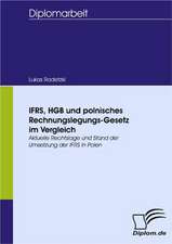 Ifrs, Hgb Und Polnisches Rechnungslegungs-Gesetz Im Vergleich