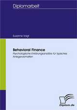 Behavioral Finance