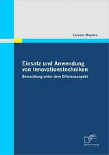 Einsatz Und Anwendung Von Innovationstechniken