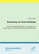 Bewertung Von Green Buildings: Wie Nachhaltigkeitszertifikate Die Integration Des Green Values in Die Immobilienbewertung Erm Glichen