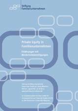 Private Equity in Familienunternehmen