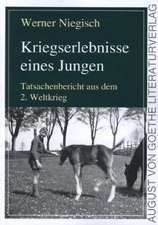 Kriegserlebnisse eines Jungen