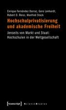 Hochschulprivatisierung und akademische Freiheit