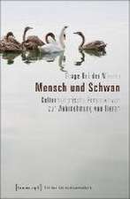 Mensch und Schwan