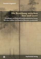 Die Beziehung zwischen Text und Leser