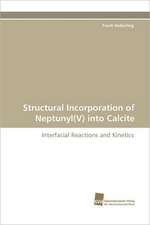 Structural Incorporation of Neptunyl(v) Into Calcite