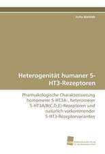 Heterogenität humaner 5-HT3-Rezeptoren