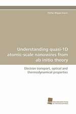 Understanding Quasi-1d Atomic-Scale Nanowires from AB Initio Theory: From Bulk to Heterostructures