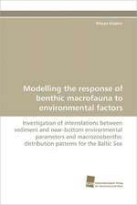 Modelling the Response of Benthic Macrofauna to Environmental Factors: Quinone Oxidoreductase