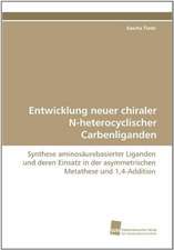 Entwicklung neuer chiraler N-heterocyclischer Carbenliganden