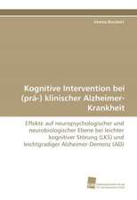 Kognitive Intervention bei (prä-) klinischer Alzheimer-Krankheit