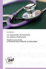 La dyspnée terminale en Soins Palliatifs