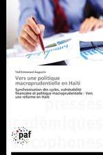 Vers une politique macroprudentielle en Haïti