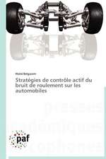 Stratégies de contrôle actif du bruit de roulement sur les automobiles