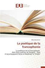 La Poetique de La Francophonie: Cas Du Riz de Kovie Au Togo