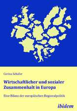 Schäfer, C: Wirtschaftlicher und sozialer Zusammenhalt in Eu