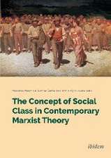 The Concept of Social Class in Contemporary Marxist Theory