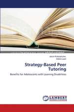 Strategy-Based Peer Tutoring