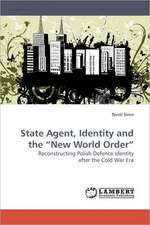 State Agent, Identity and the "New World Order"