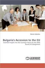 Bulgaria's Accession to the EU