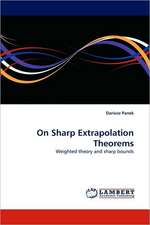On Sharp Extrapolation Theorems