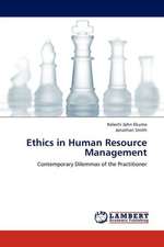 Ethics in Human Resource Management