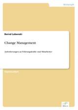 Change Management