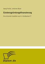 Existenzgründungsfinanzierung