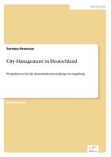 City-Management in Deutschland