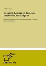 Electronic Business im Bereich der komplexen Kontraktlogistik