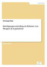 Beteiligungscontrolling im Rahmen von Mergers & Acquisitions