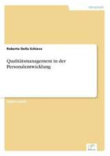 Qualitatsmanagement in Der Personalentwicklung