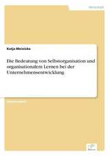 Die Bedeutung Von Selbstorganisation Und Organisationalem Lernen Bei Der Unternehmensentwicklung: Yusuf Has Hacib