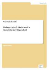 Risikoprämienkalkulation im Immobilienkreditgeschäft