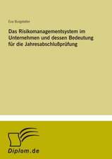 Das Risikomanagementsystem im Unternehmen und dessen Bedeutung für die Jahresabschlußprüfung