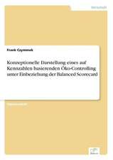 Konzeptionelle Darstellung eines auf Kennzahlen basierenden Öko-Controlling unter Einbeziehung der Balanced Scorecard