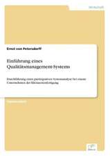 Einführung eines Qualitätsmanagement-Systems